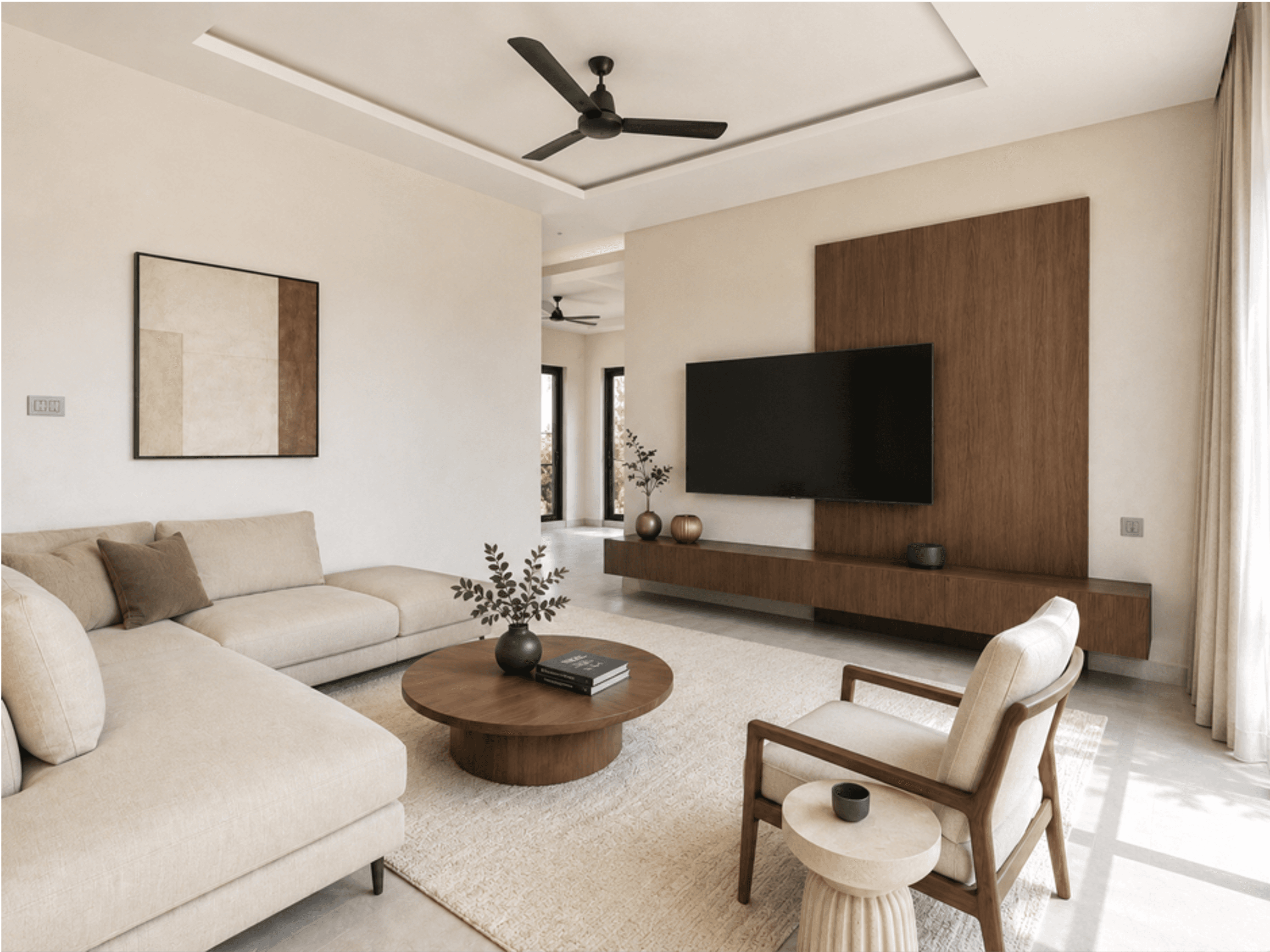 Residential 3BHK - 3BHK residential interior